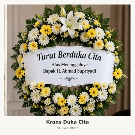 Krans Bunga Duka Lippo Cikarang